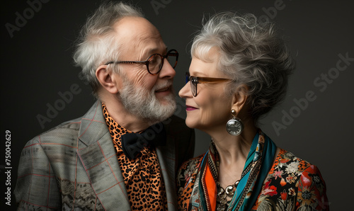 Studio portrait of a happy ...