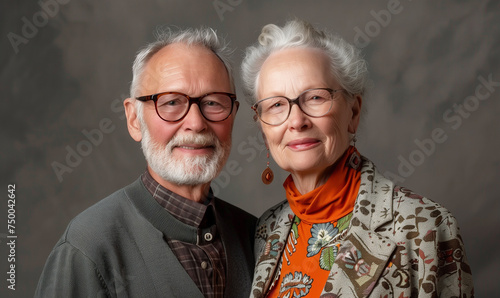Studio portrait of a happy ...