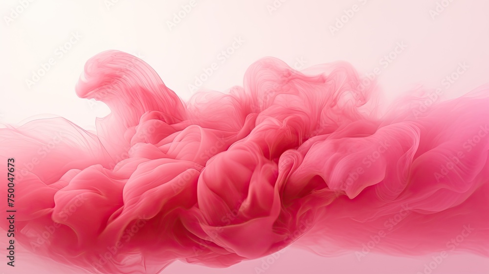 Pink Smoke - Soft and Flowing Pink Smoke on a Dense and Cloud-Like Background Pink Smoke - Soft and Flowing Pink Smoke on a Dense and Cloud-Like Background