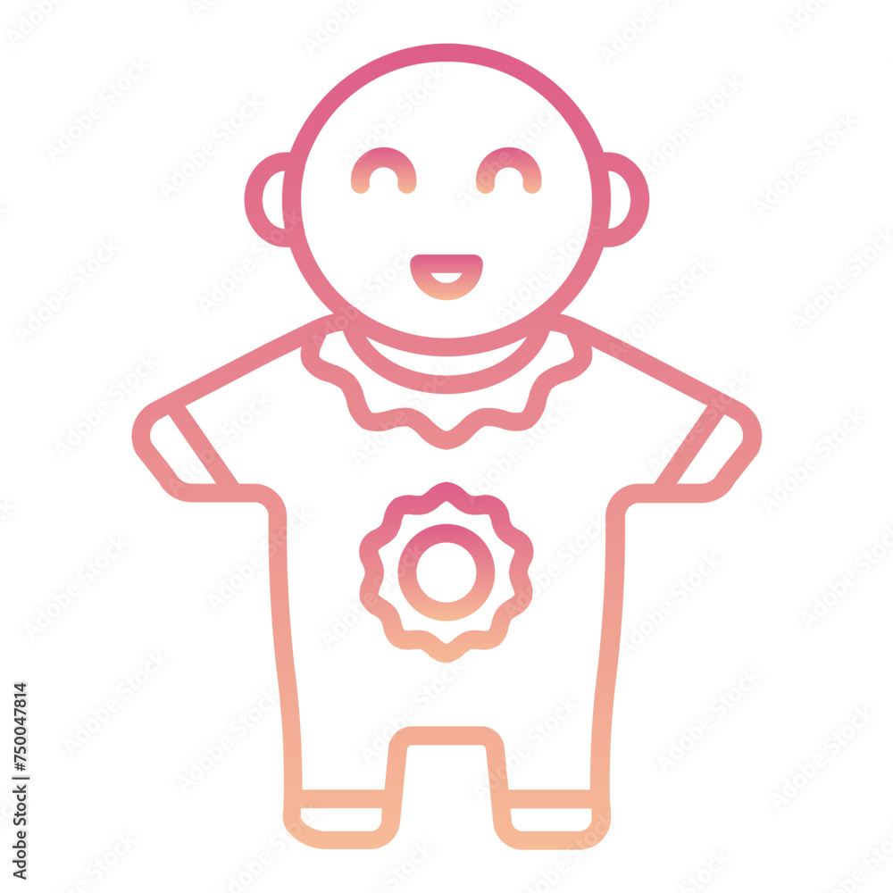 Baby Gradient Linear Style Baby Gradient Linear Style