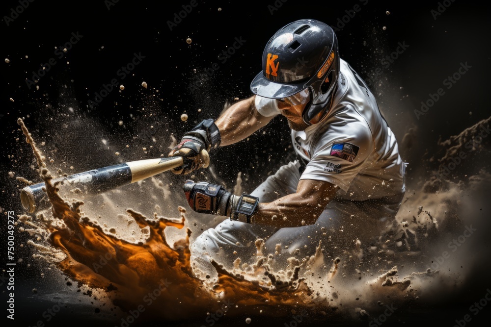 Baseball player sliding into first base on sunny field. active movement. baseball. dynamics. Baseball player sliding into first base on sunny field. active movement. baseball. dynamics.