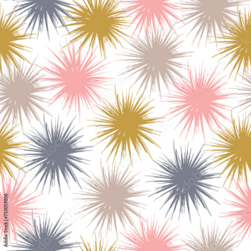  Collage contemporary seamless pattern.