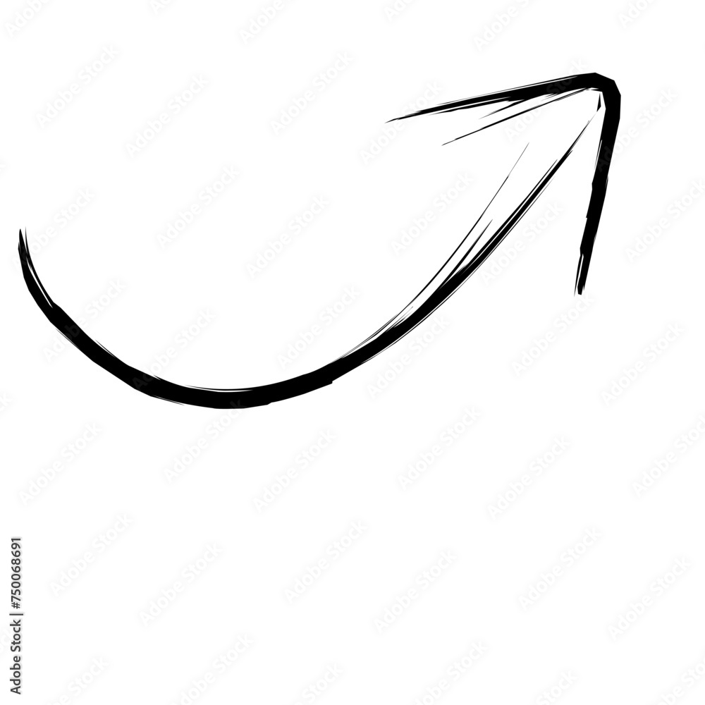 Hand Drawn Arrow Brush Hand Drawn Arrow Brush