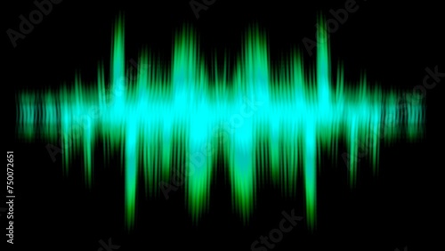     Sound wave rhythm Colorful digital equalizer stock illustration. sound wave Effect. gradient music. rainbow wave. rainbow sound wave Effect.  