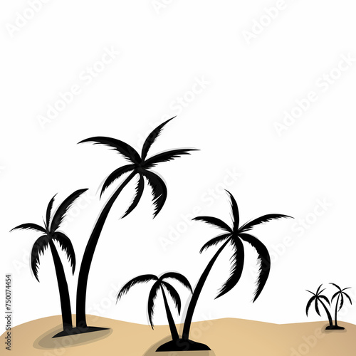 palm tree silhouette