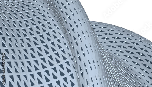 Abstract modern architecture