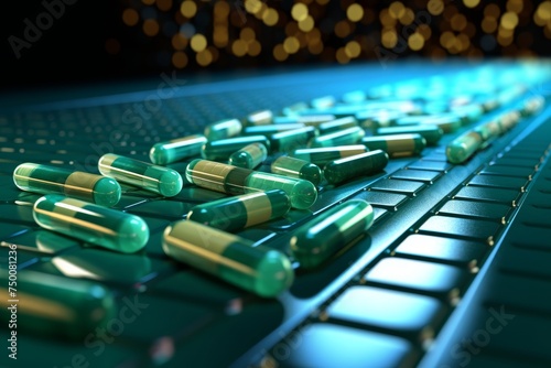 Innovative ai-enhanced medicine pill concept for future of healthcare technology