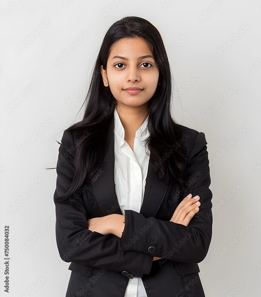 Professional portrait of a young businesswoman Professional portrait of a young businesswoman