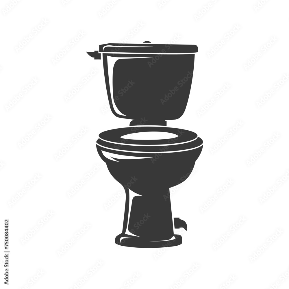 Silhouette water closet black color only Silhouette water closet black color only