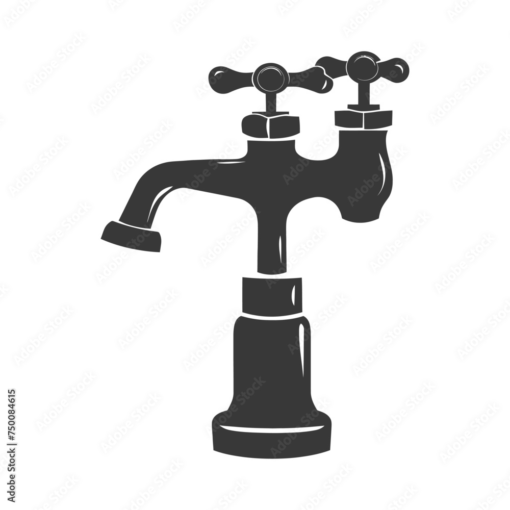 Silhouette water faucet black color only Silhouette water faucet black color only