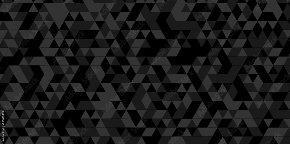 Modern geometric carve cube vector seamless technology black and gray angular background. Abstract geometric pattern gray Polygon Mosaic triangle Background, business and corporate background. Modern geometric carve cube vector seamless technology black and gray angular background. Abstract geometric pattern gray Polygon Mosaic triangle Background, business and corporate background.