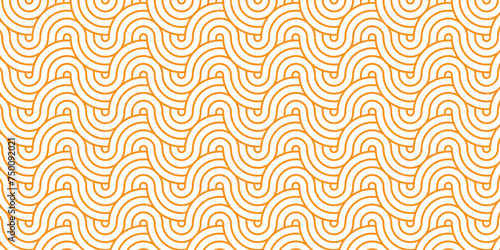  Minimal diamond geometric waves spiral pattern and abstract circle wave line. brown seamless tile stripe geomatics create retro square line backdrop pattern background. Overlapping Pattern.