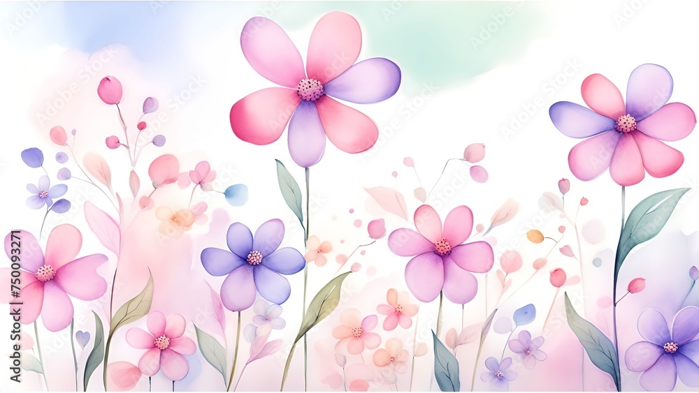 Pink Tulips, Flowers, and Lilies Bouquet background