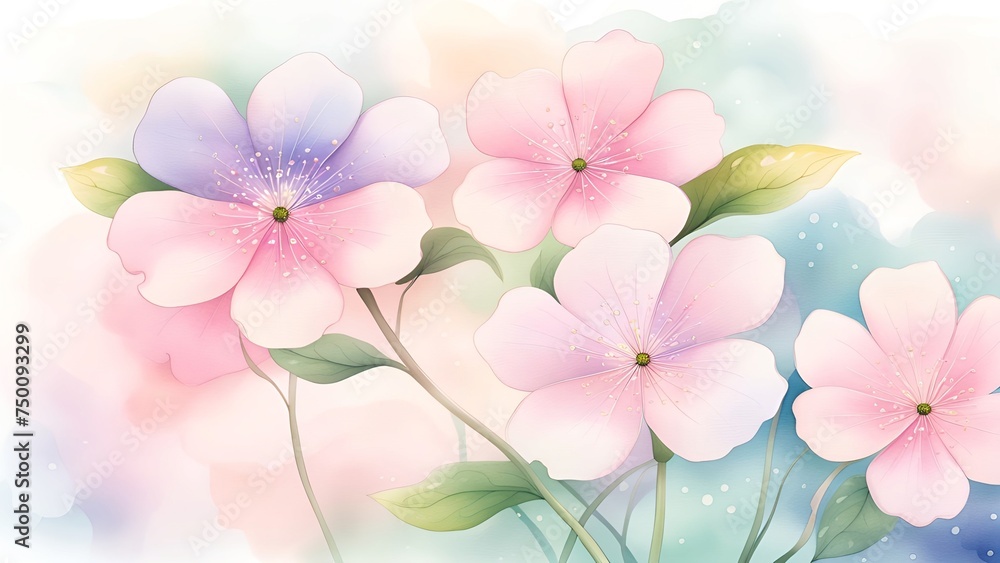 Pink Tulips, Flowers, and Lilies Bouquet background