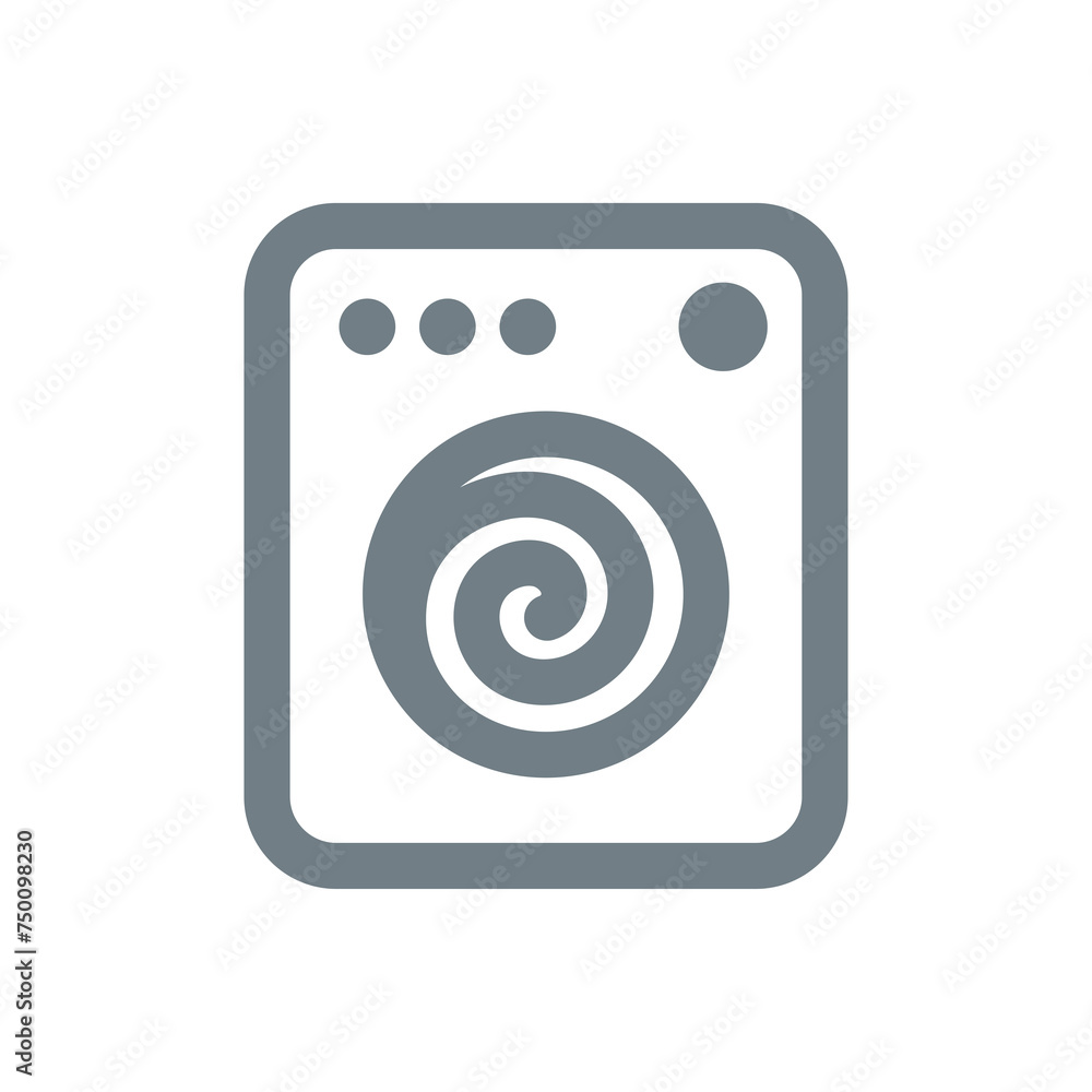 Washing machine icon. Washer icon. Symbol of washing or linen. Washing machine icon. Washer icon. Symbol of washing or linen.