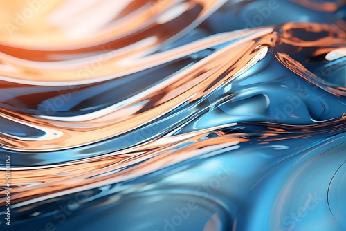 Vivid Contours: Exploring a Colorful Abstract Background with Dynamic Lines, Abstract Chromatic: Vibrant Contours Creating a Captivating Background, Expressive Lines: Dynamic Abstract Contours in a Bu photo
