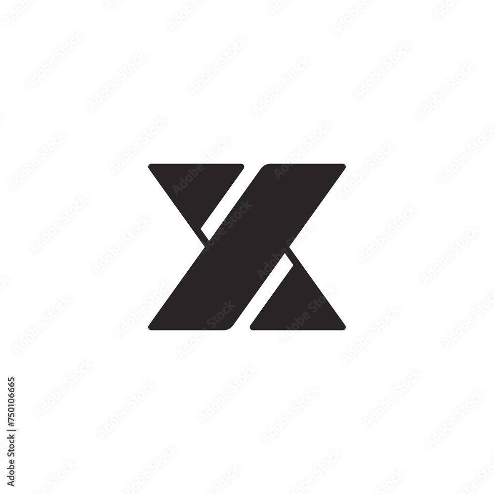 X logo, letter x, initial x logo design X logo, letter x, initial x logo design