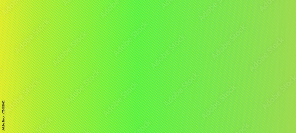 Obraz premium Green widescreen background for banner, poster, ad, events and various design works