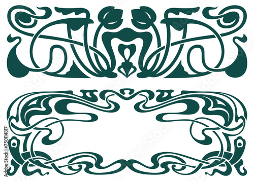 Element flower for labels.