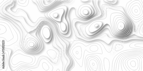  Lines Topographic contour lines vector map seamless pattern. Geographic mountain relief. Abstract lines background. Contour maps. Vector illustration, Topo contour map design.