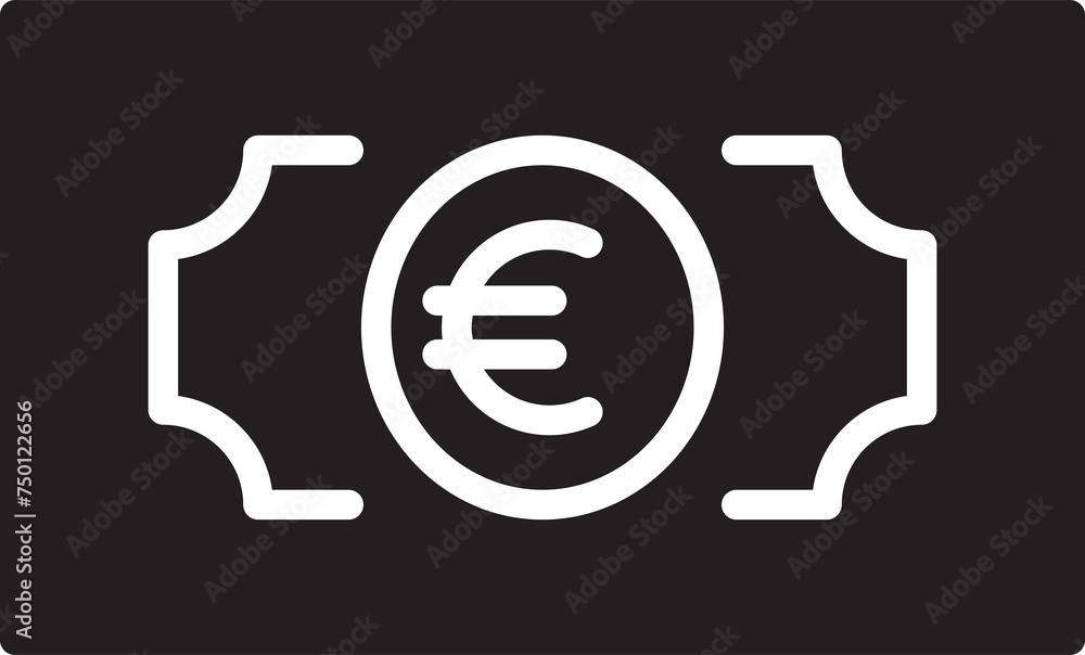 Euro Banknote Icon