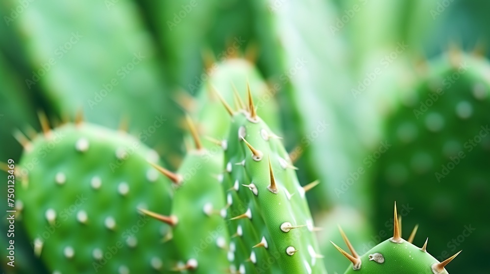 A rustic macro shot captures the texture of a cactus, a tropical plant, with shallow depth of field, offering a natural background with succulent appeal. A rustic macro shot captures the texture of a cactus, a tropical plant, with shallow depth of field, offering a natural background with succulent appeal.