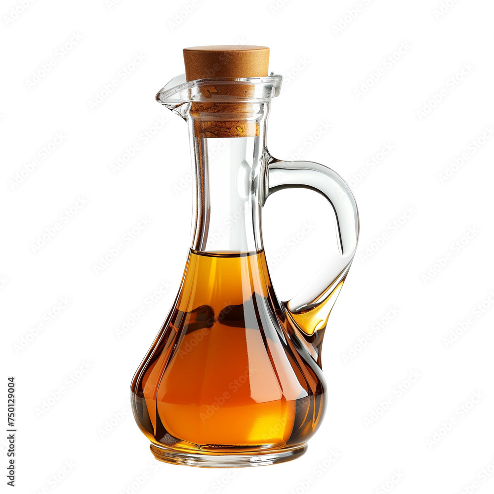 Oil dispenser on transparent background Oil dispenser on transparent background