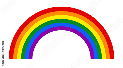 Rainbow / Transparent background