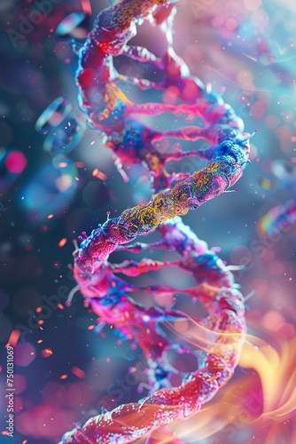 background with DNA