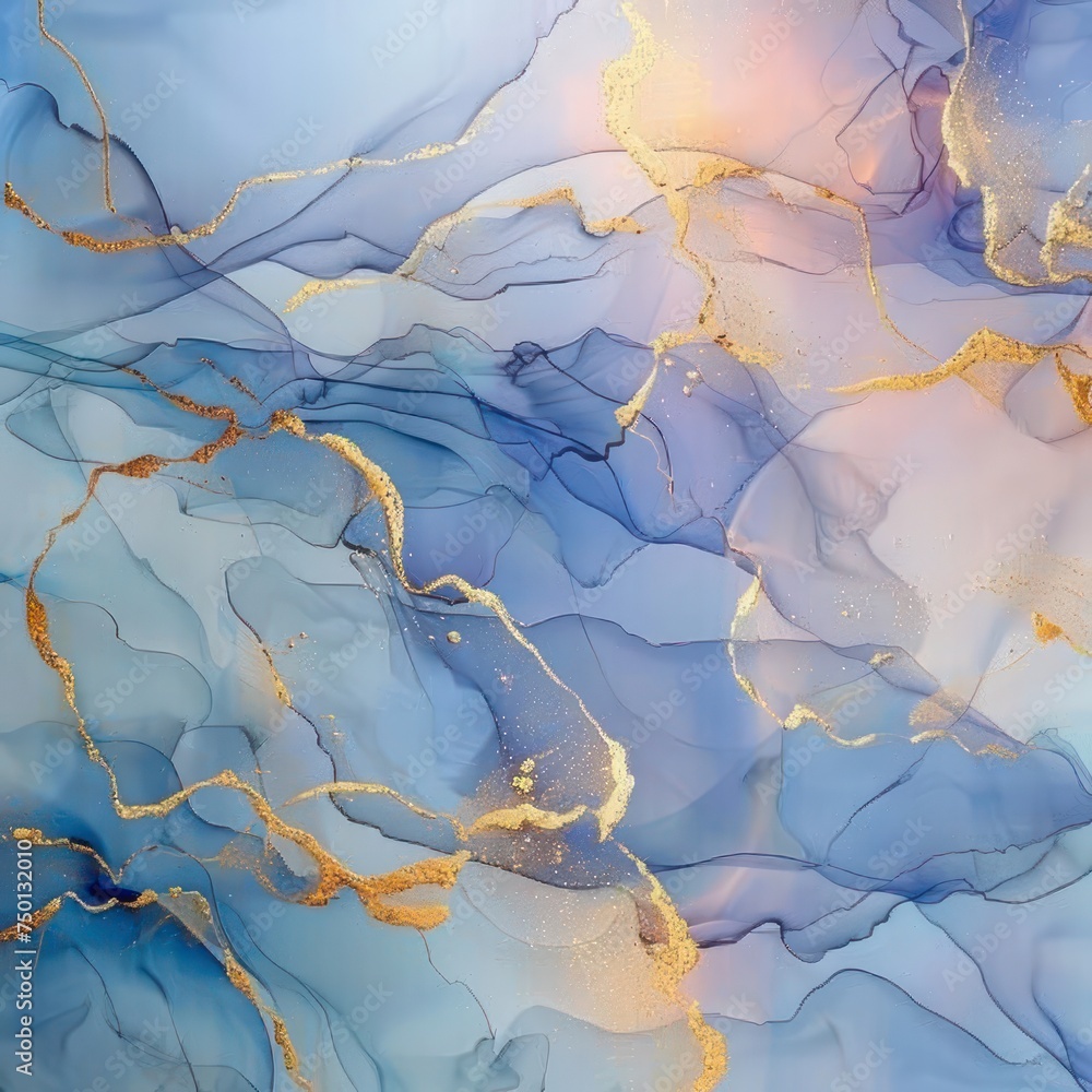 Abstract fluid art in the alcohol ink technique, embodying natural luxury. This tender and dreamy wallpaper exhibits transparent waves and golden swirls, offering an ideal option for posters. Abstract fluid art in the alcohol ink technique, embodying natural luxury. This tender and dreamy wallpaper exhibits transparent waves and golden swirls, offering an ideal option for posters.