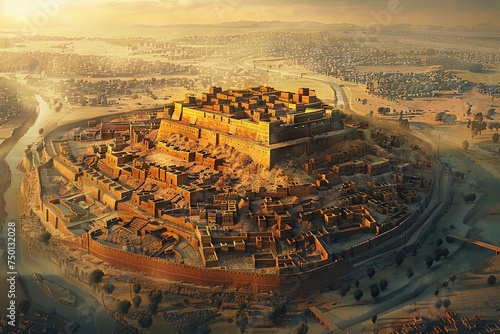 Mohenjo-Daro: Pioneering Urban Settlement of the Indus Valley

 photo