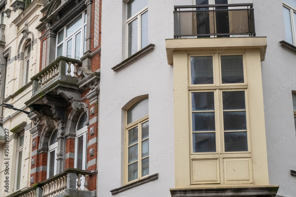 details of houses from the Belle Epoque