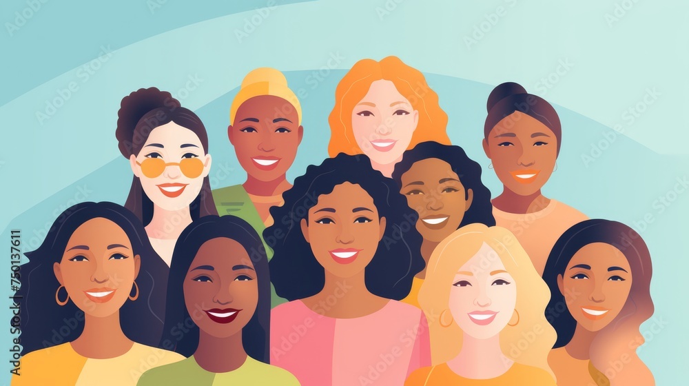 Sisterhood of diverse women Sisterhood of diverse women