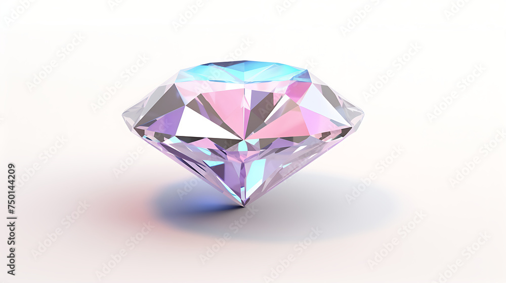 Elegant Pastel Diamond