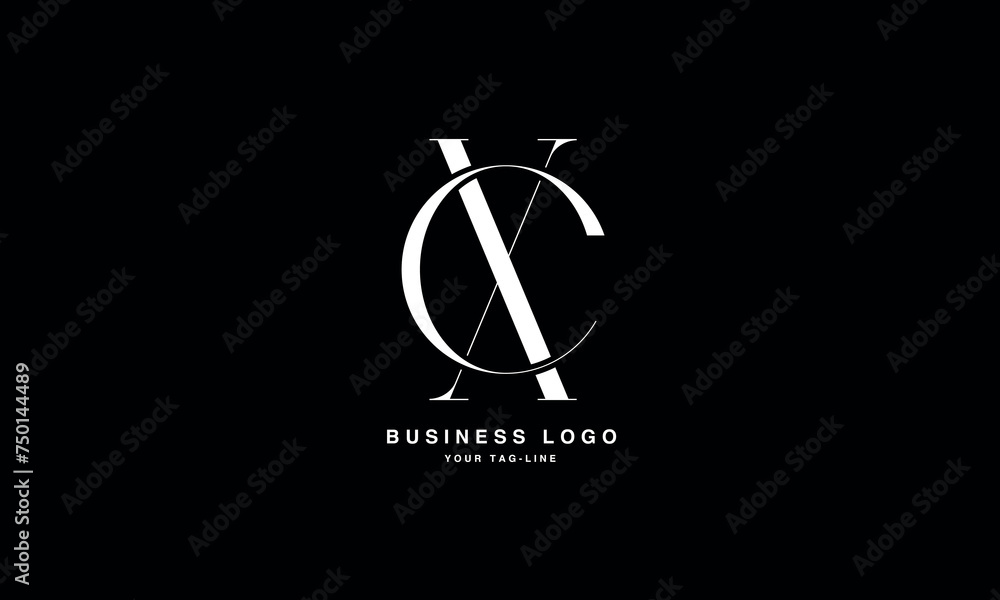 CX, XC, C,X , Abstract Letters Logo Monogram CX, XC, C,X , Abstract Letters Logo Monogram