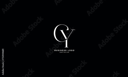 CY, YC, C, Y, Abstract Letters Logo Monogram