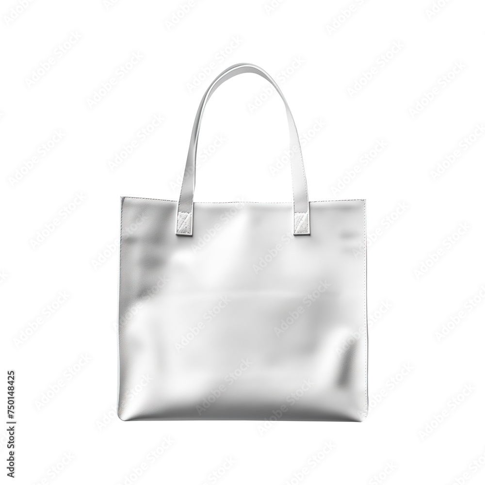 White tote bag mockup on Transparent Background PNG Generative AI White tote bag mockup on Transparent Background PNG Generative AI
