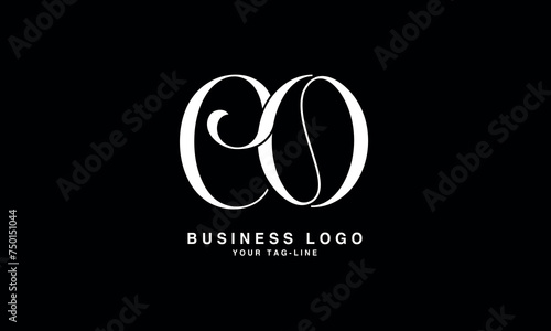 CO, OC, C, O, Abstract Letters Logo monogram