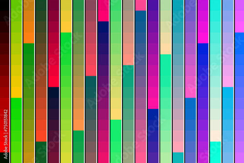 Abstract background of multicolored gradient stripes as a template  page or web banner