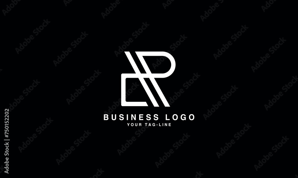 Obraz premium CR, RC, C, R, Abstract Letters Logo Monogram