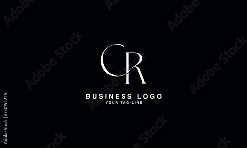 CR, RC, C, R, Abstract Letters Logo Monogram