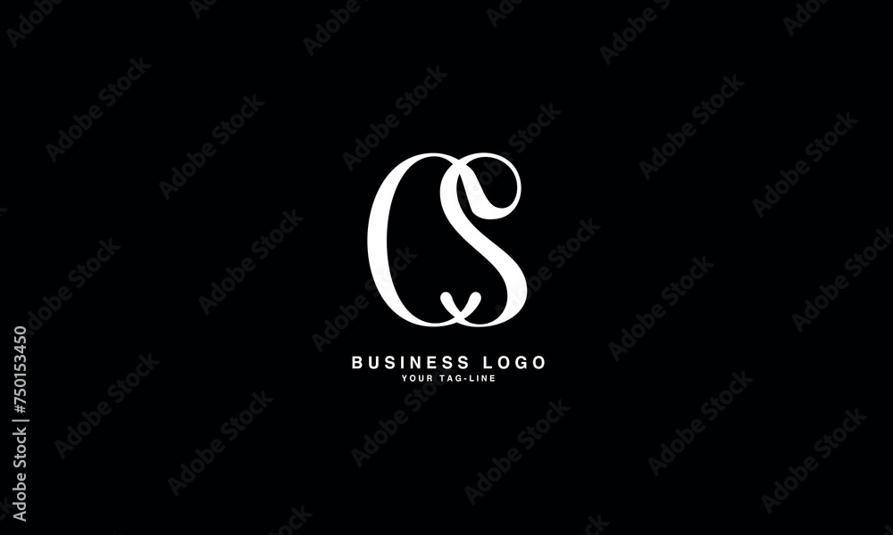 CS, SC, C, S, Abstract Letters Logo Monogram CS, SC, C, S, Abstract Letters Logo Monogram