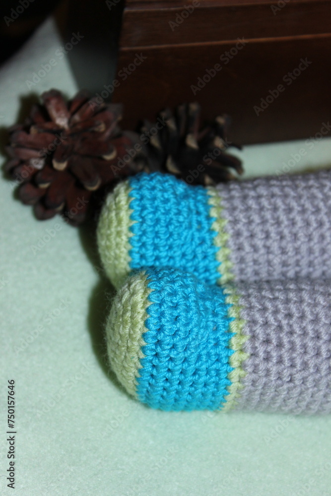 handmade accessory knitted item handmade accessory knitted item