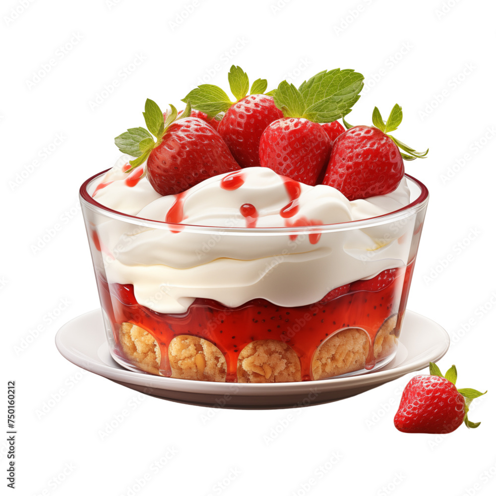 creamy strawberry dessert creamy strawberry dessert