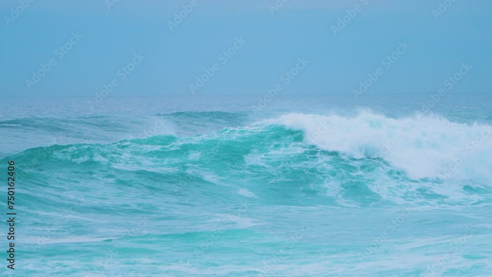 Storm surge with big waves. Santander Municipality. Cantabrian Sea. Cantabria. Spain. Europe Storm surge with big waves. Santander Municipality. Cantabrian Sea. Cantabria. Spain. Europe