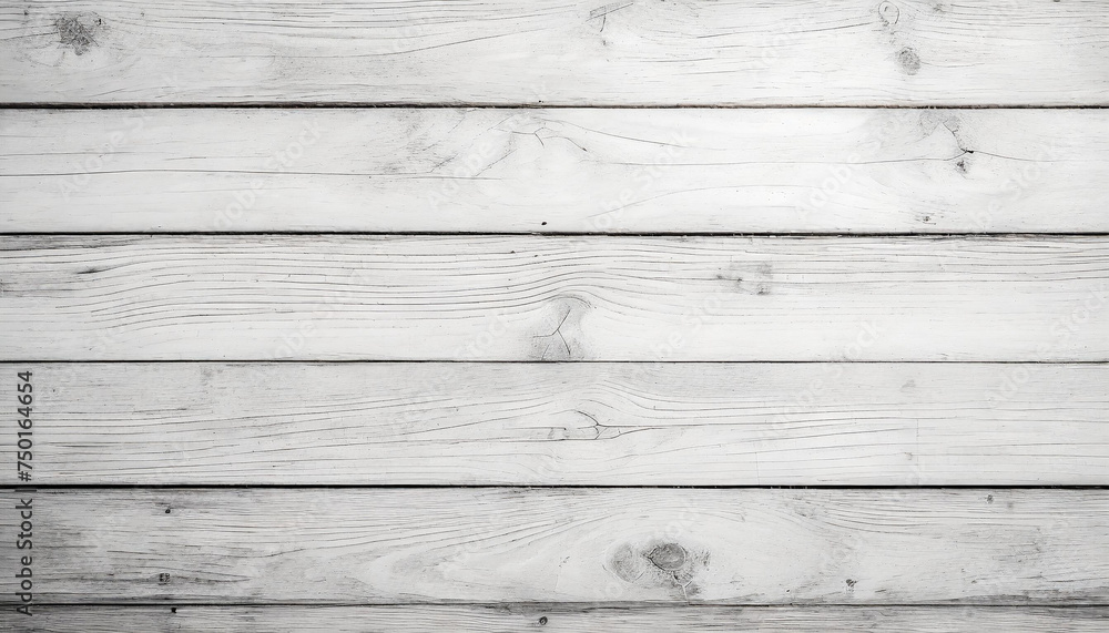 Naklejka premium white natural wood wall texture and background