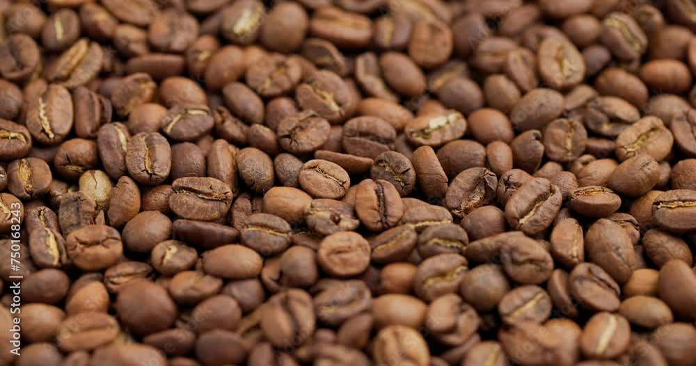 Pile of the Roasted coffee bean Pile of the Roasted coffee bean