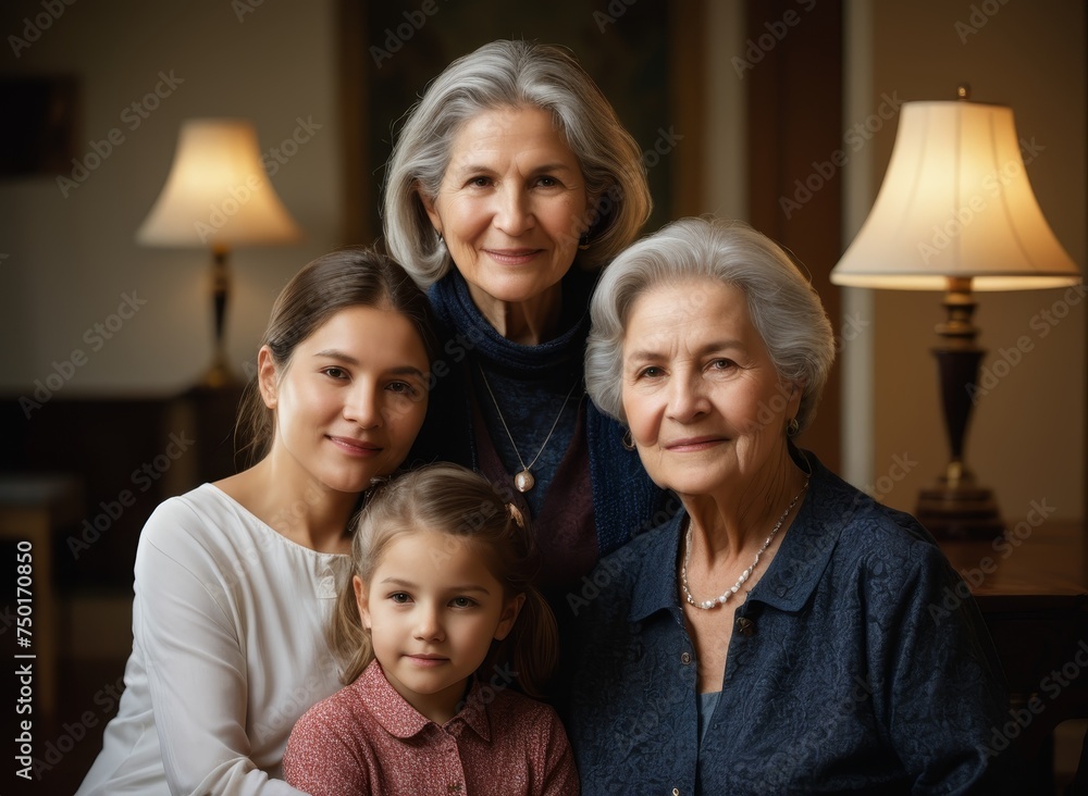 Generations of Women: A Family Portrait