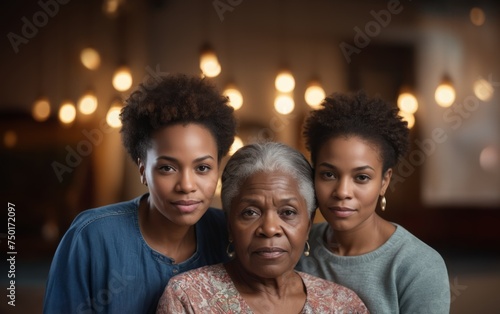 Generations of African American Women: A Black Family Portrait