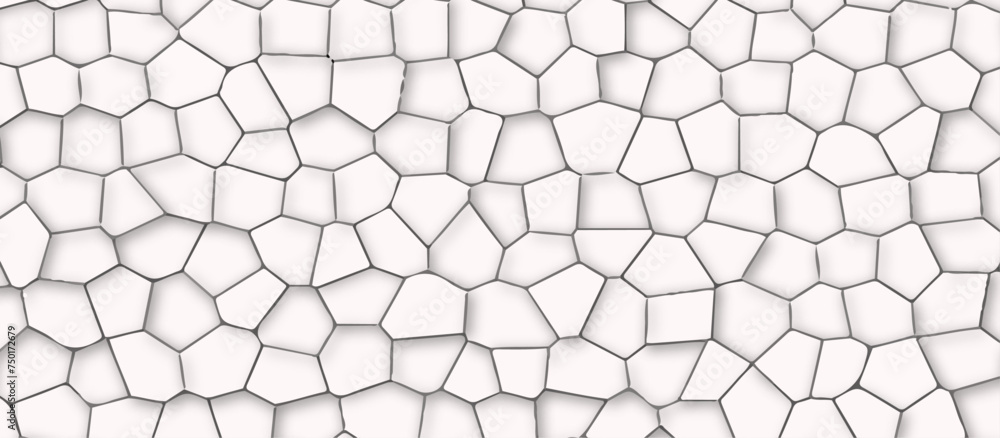 Abstract white stained glass background pattern .white stained glass window art background .seamless pattern with 3d shapes vector vintage design . Abstract white stained glass background pattern .white stained glass window art background .seamless pattern with 3d shapes vector vintage design .